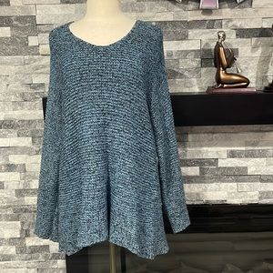 Pure J Jill Sweater Asymmetrical Hem Tunic Womens size Medium